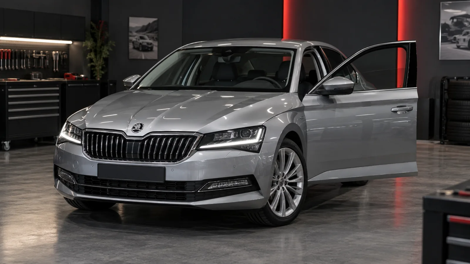 Skoda Superb için kontrol hazırlığı